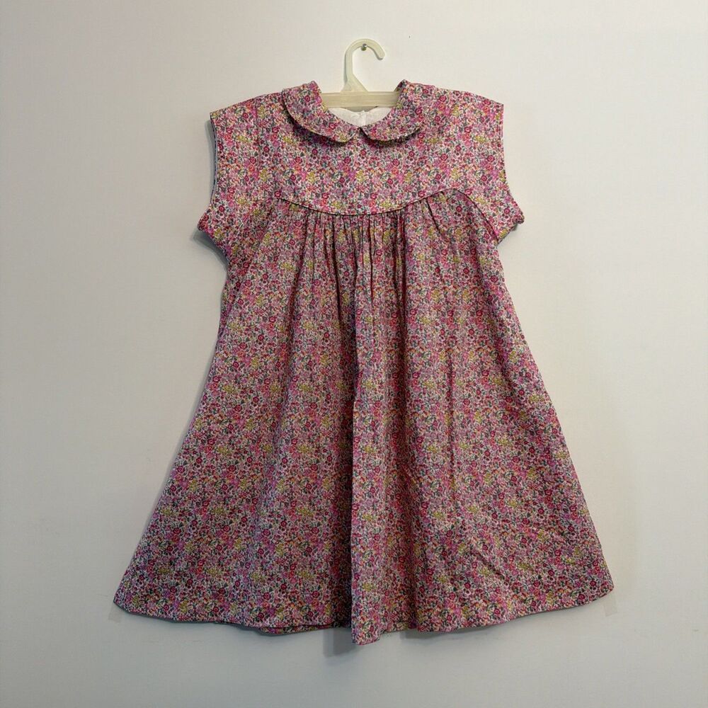 Mary & Grace Floral Dress Peter Pan Cottagecore Prairie Kids Boutique - Girls 10